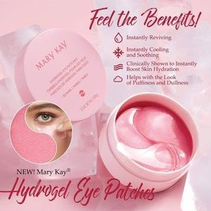 Mary kay hydrogel eye patches 👁🌸💕